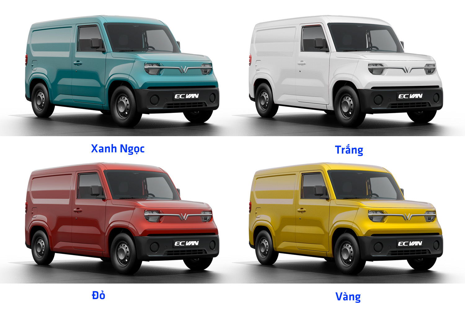 Màu xe Vinfast EC Van